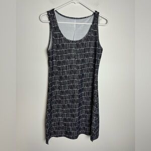 NuuMuu Dress Grey print athletic swim travel dress M